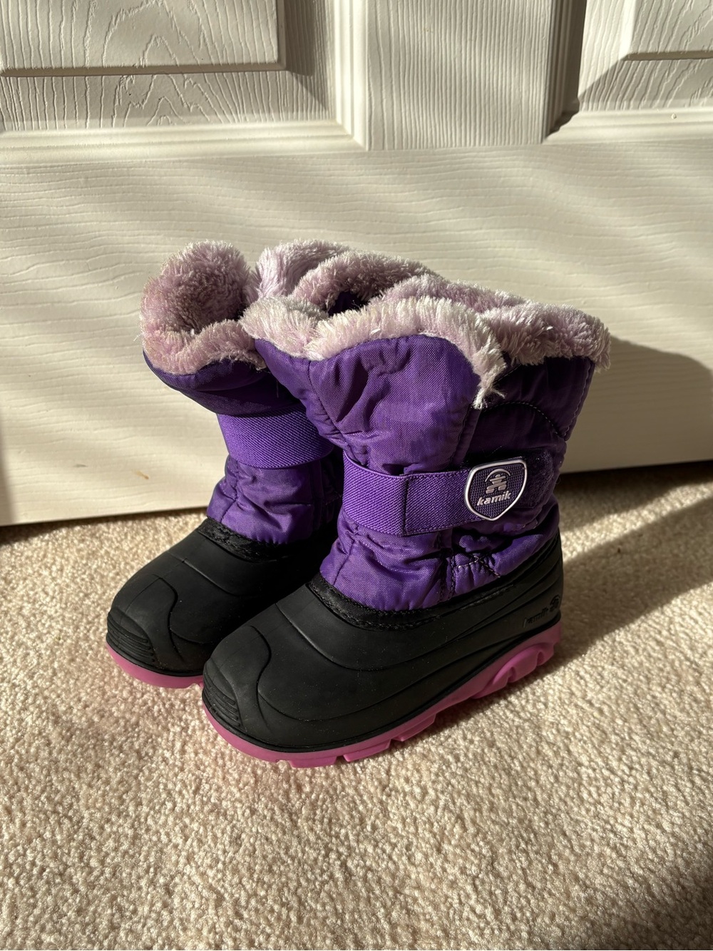 Kamik Kids Purple Winter Snow Boots